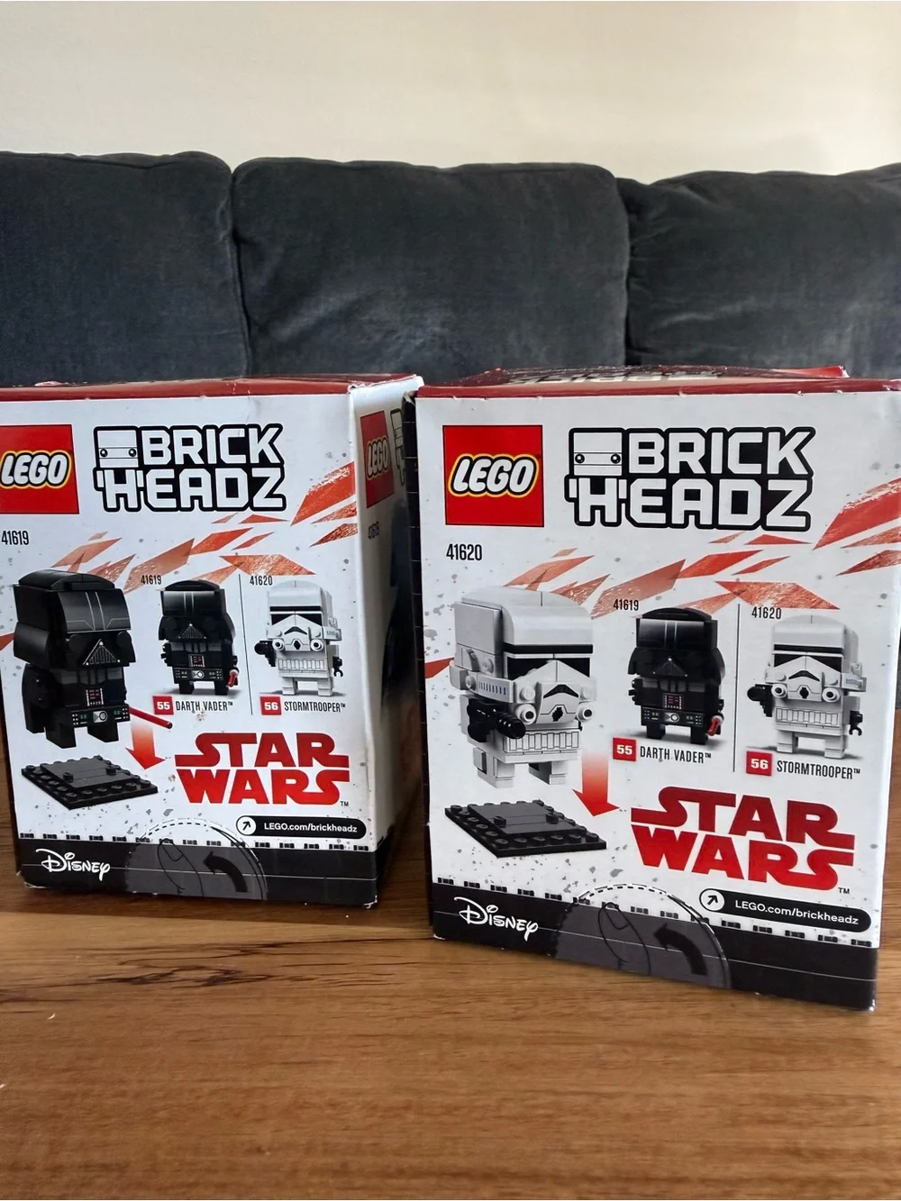 LEGO BrickHeadz Star Wars Darth Vader & Stormtrooper Sealed